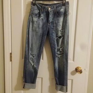 American Eagle Button-Up Tomgirl Jeans
